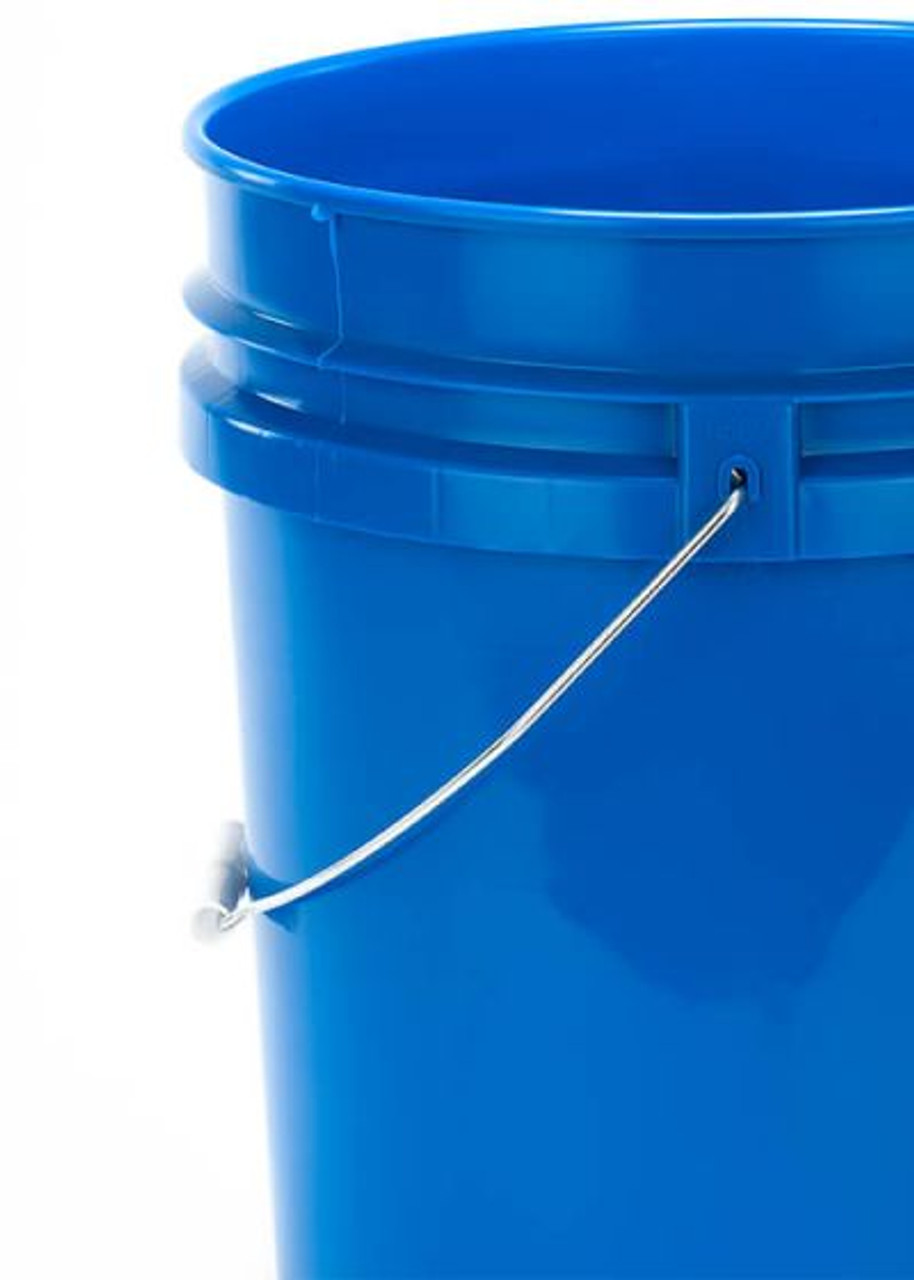 5 Gallon Plastic Pail, Open Head – Blue