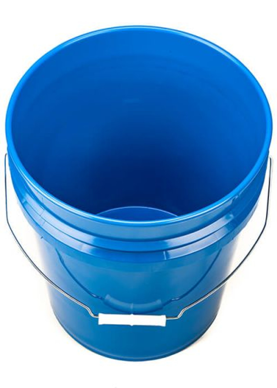 5 Gallon Plastic Pail, Open Head – Blue