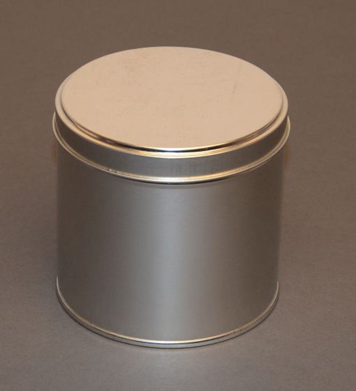 2 lb Industrial Tin Slip Cover Can with Lid