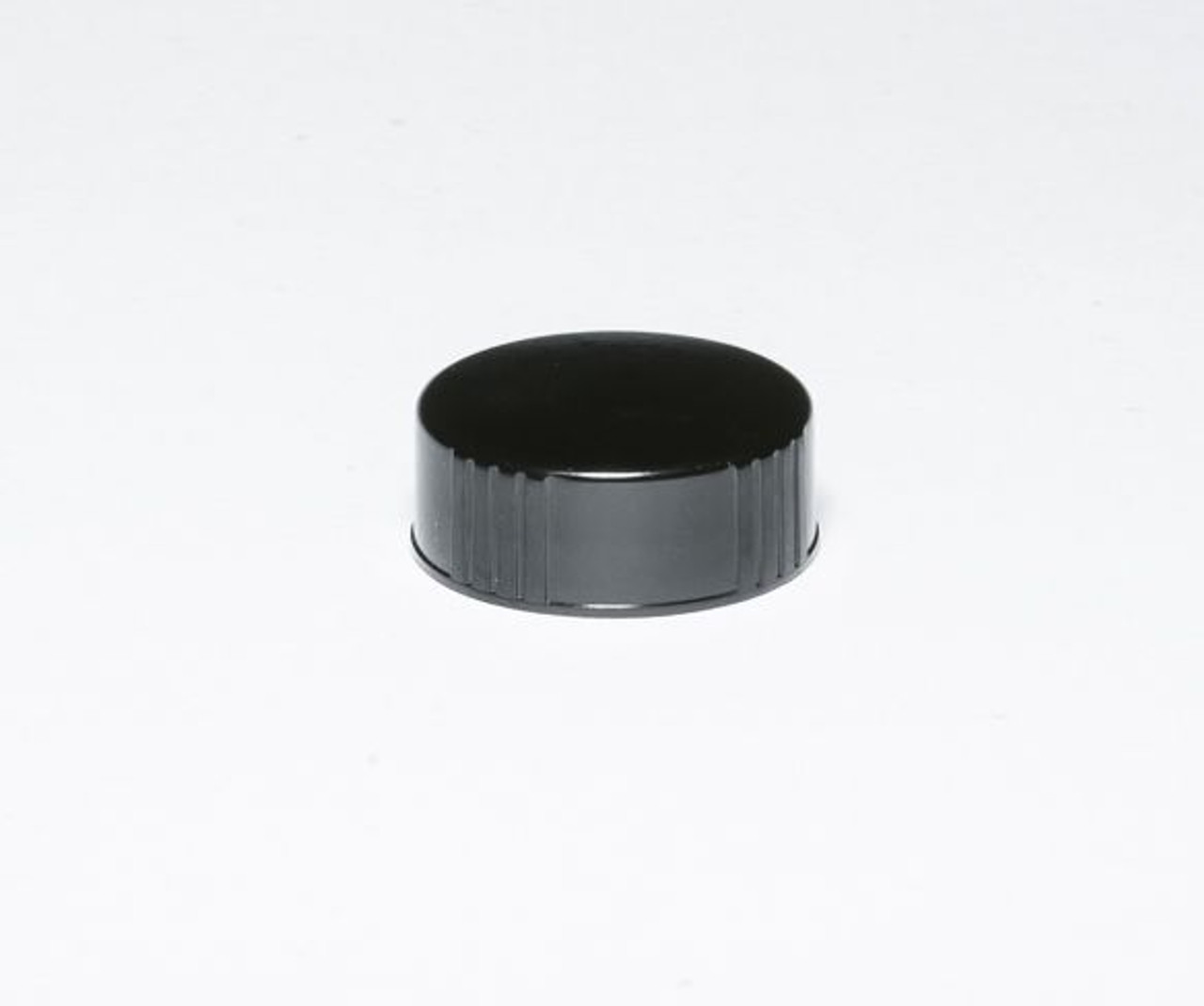 Black Phenolic Cap with Cone Insert – 28mm
