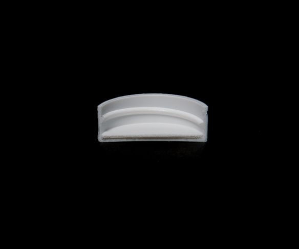 White Polypropylene Screw Caps - 33 mm