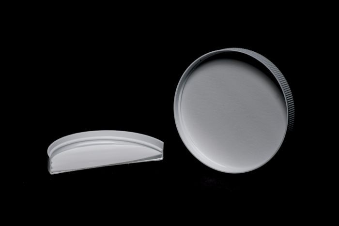 White Polypropylene Screw Caps - 100 mm