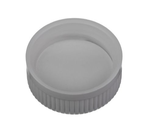 38 mm Polypropylene Lined Screw Cap, Child Resistant – White