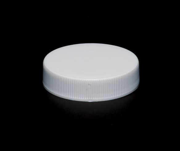 White Polypropylene Screw Caps - 45 mm