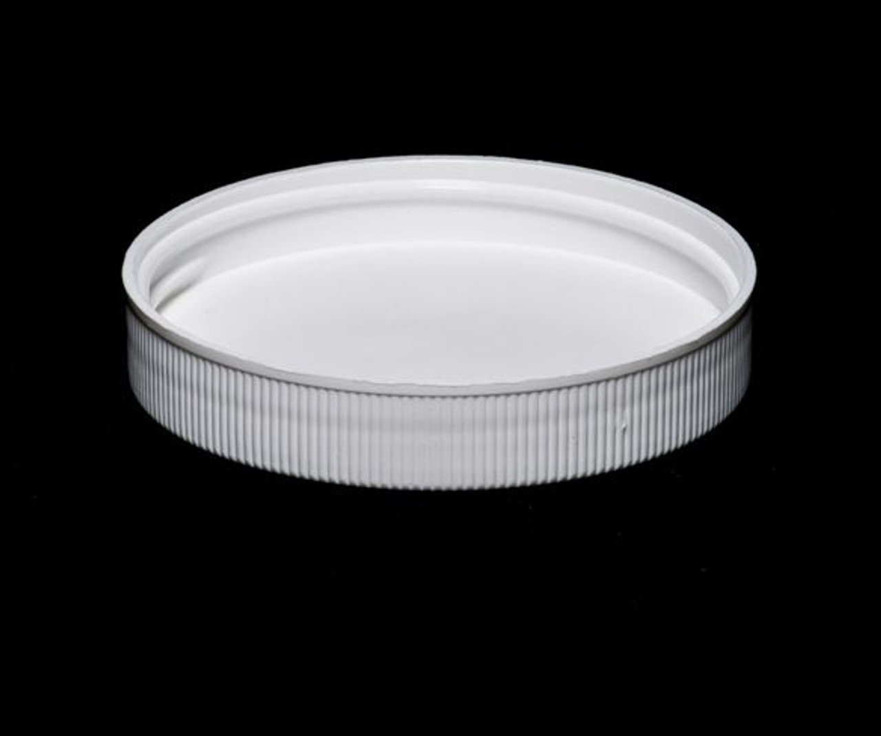 White Polypropylene Screw Caps - 63 mm