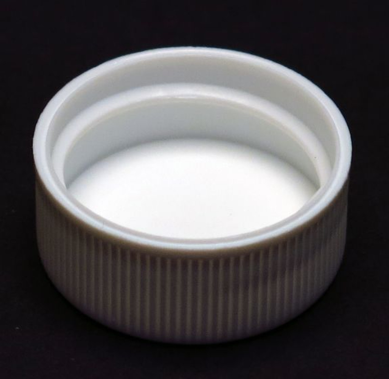 White Polypropylene Screw Cap - 24mm