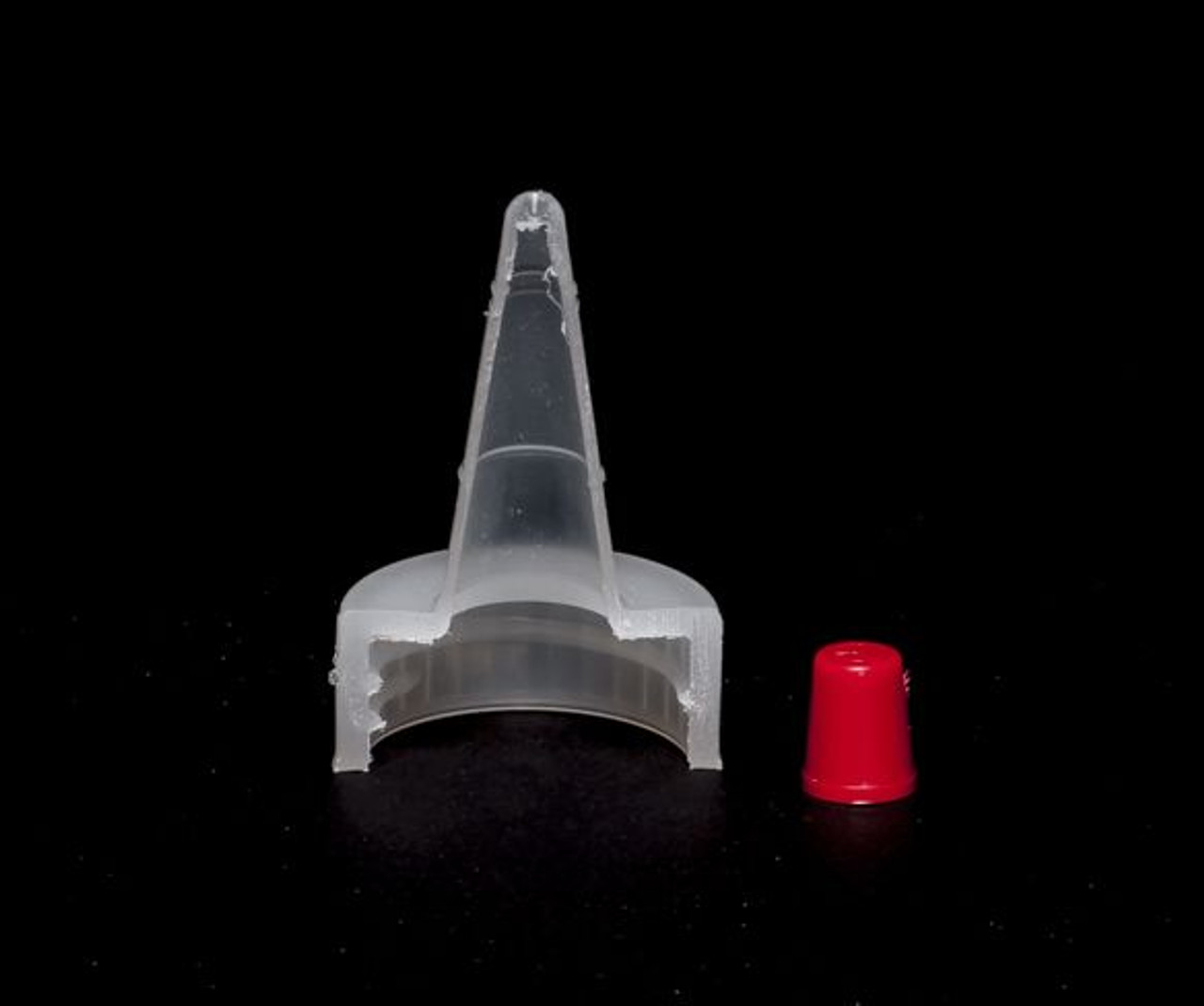 Dispensing Cap Yorker Spout Red Top- 24 mm