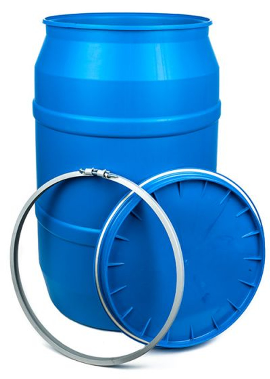 55 GALLON PLASTIC DRUM, OPEN HEAD, UN55 GALLON PLASTIC DRUM, OPEN HEAD, UN  