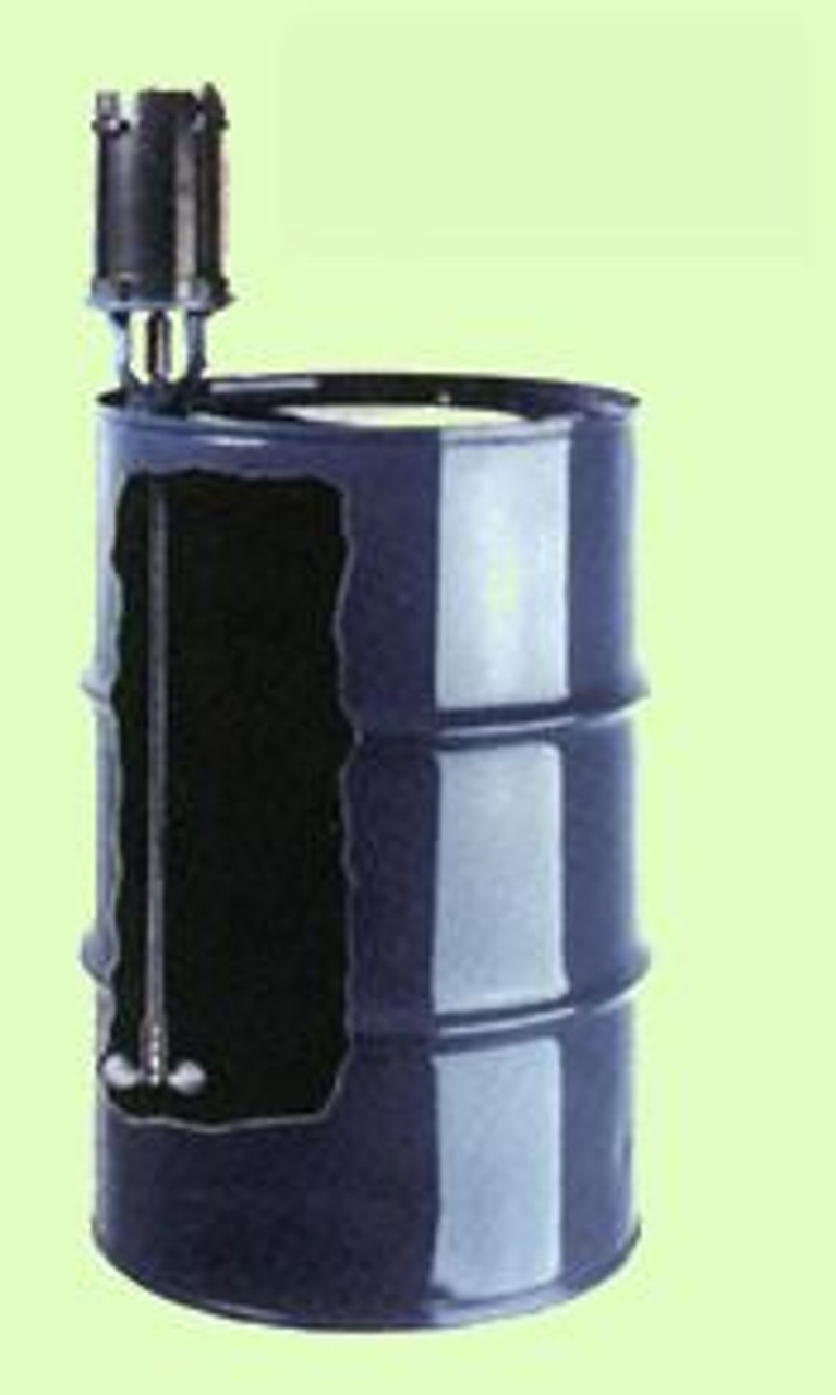 Closed Head Drum Mixers Screw In Mount, 1/2 HP TEFC Motor