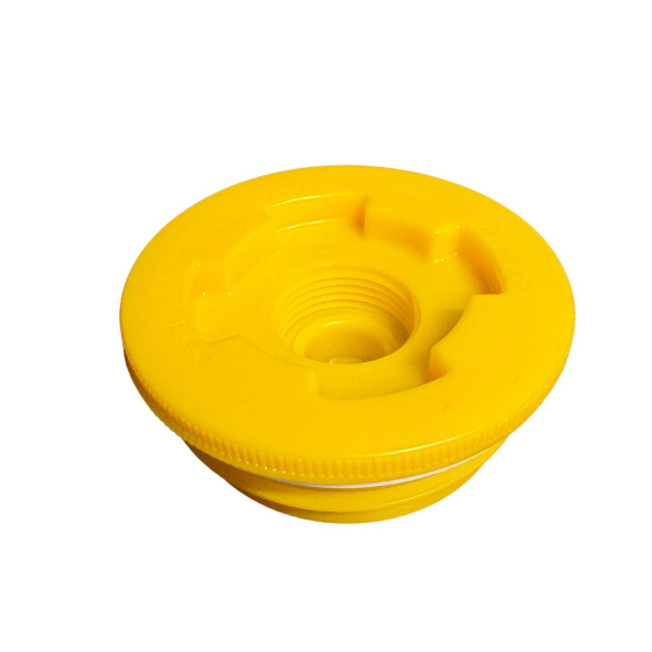 2 Inch Poly Buttress Plug, Gasket, Microporous Vent, Yellow