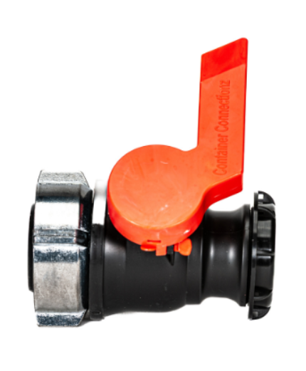 2 Inch QD Ball Valve, 75 mm Metal Collar, EPDM Gasket