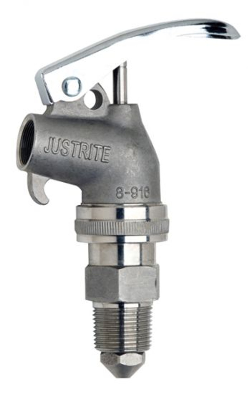 JUSTRITE® ADJUSTABLE 3/4 INCH STAINLESS STEEL SAFETY FAUCET