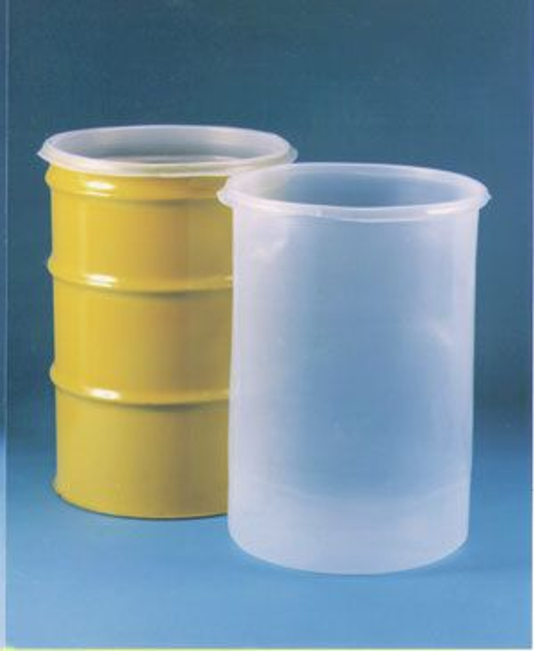 30 GALLON 15 MIL LDPE STRAIGHT SIDED SEAMLESS DRUM LINER