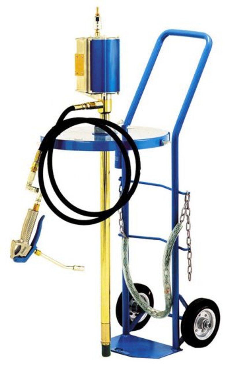 GREASE PUMP SYSTEM - 16 GALLON - WITH TROLLEY