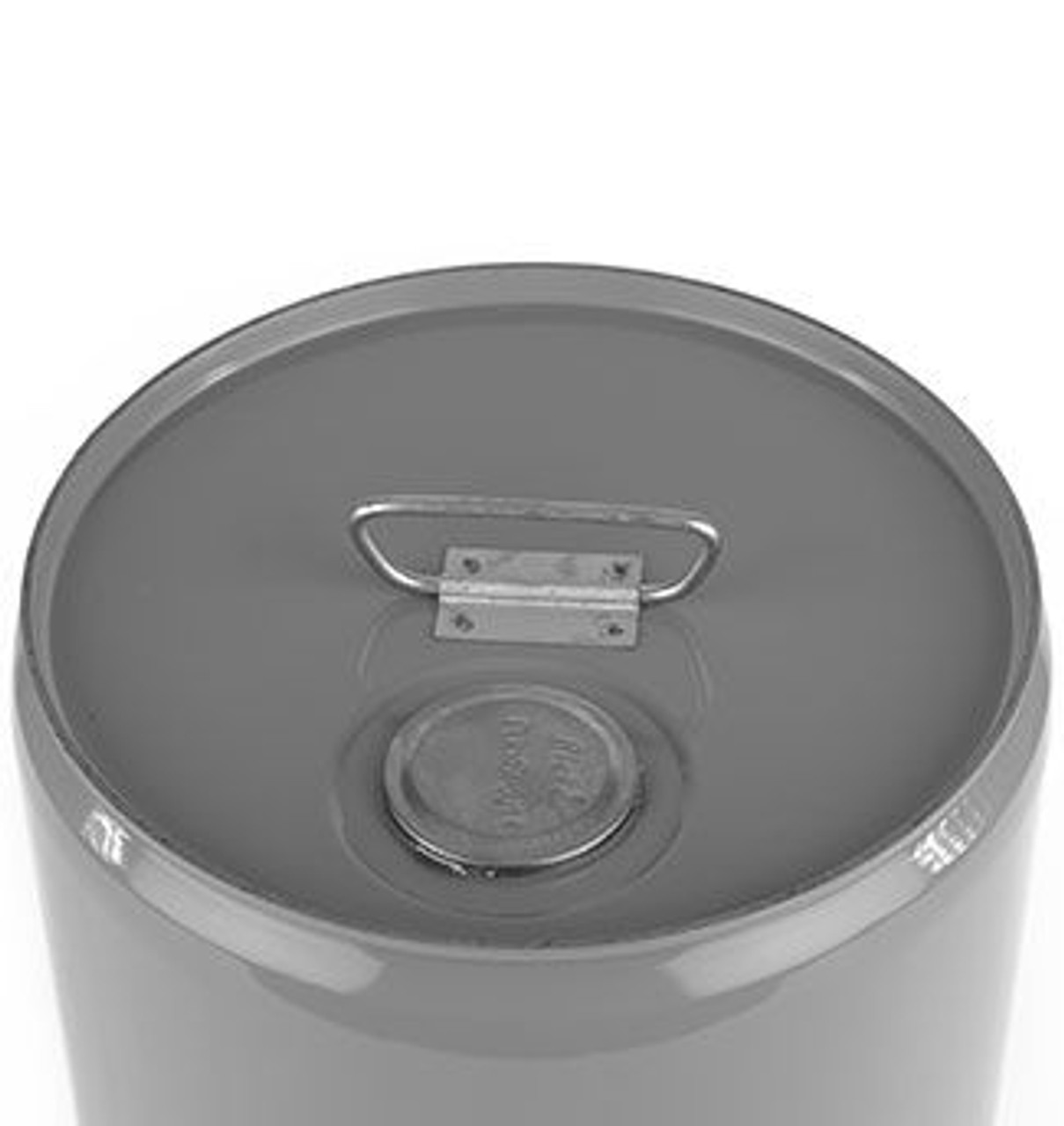 7 GALLON STEEL PAIL, CLOSED HEAD, LINED, FLEXSPOUT® OPENING - GRAY