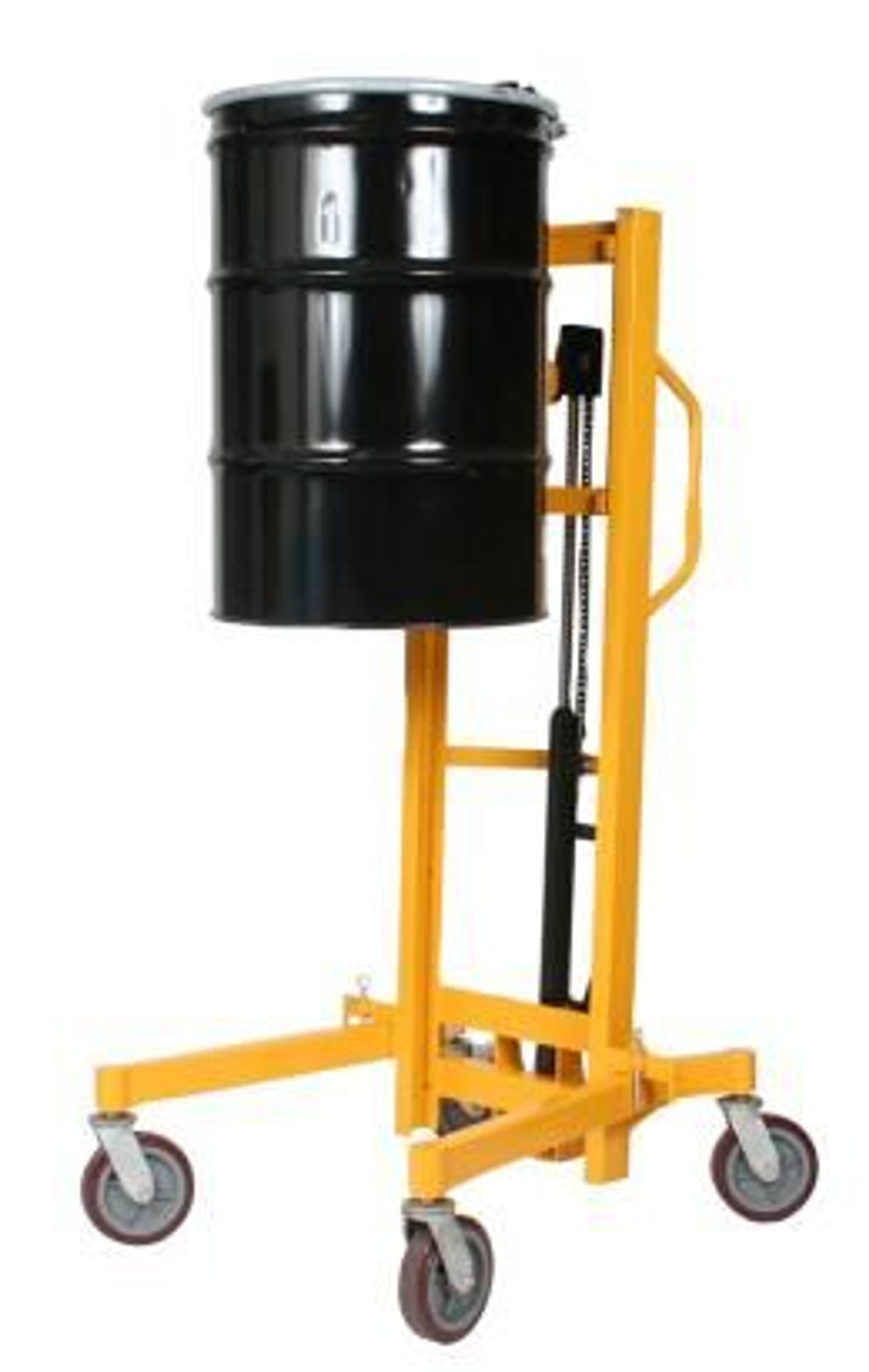 HIGH LIFT HYDRAULIC DRUM HANDLER 880 LB. CAPACITY