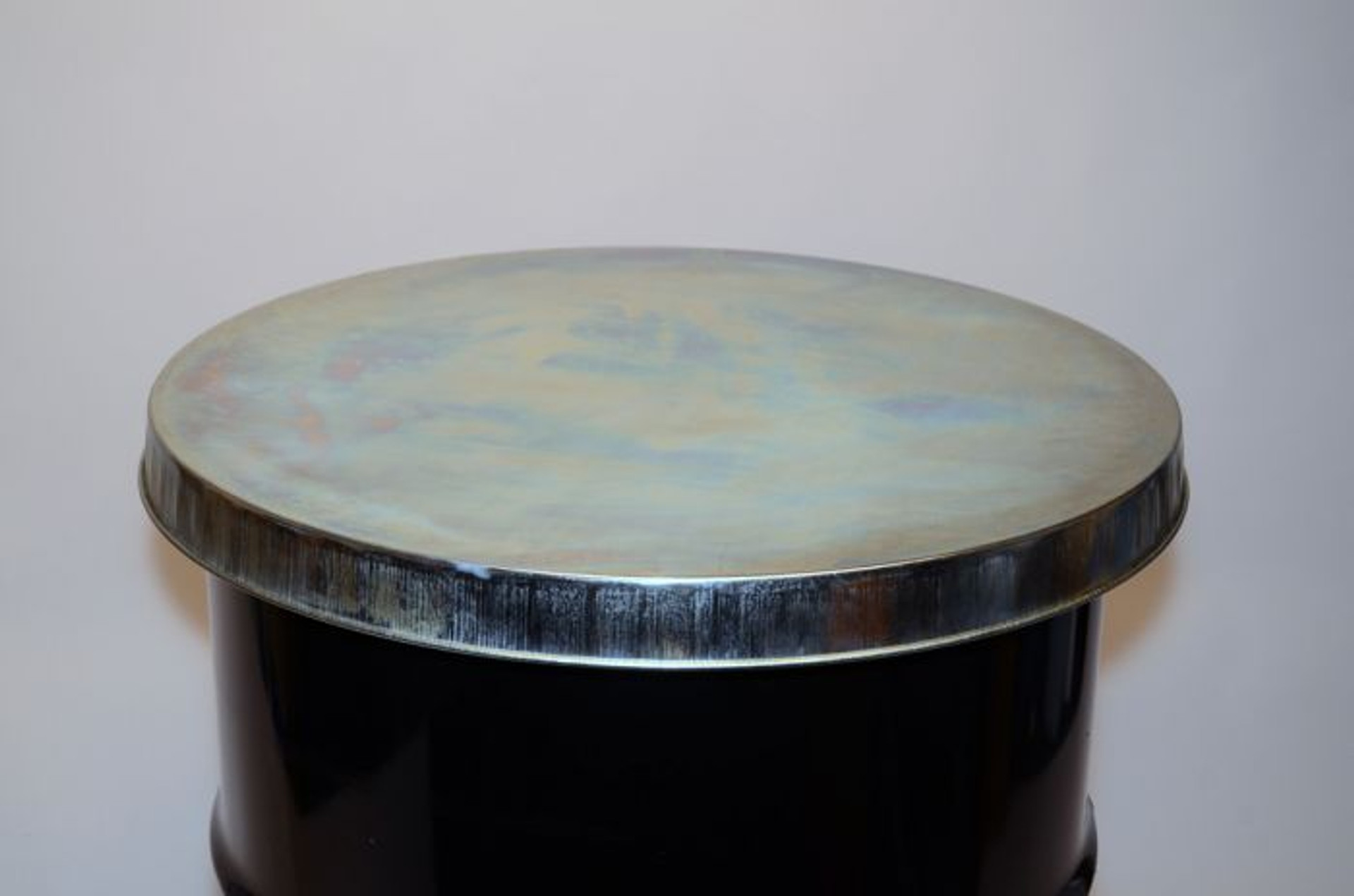 55 Gallon Steel Drum Cover, Open Head, Heavy Duty