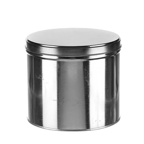 5 1/4 LB INDUSTRIAL TIN SLIP COVER CAN WITH LID