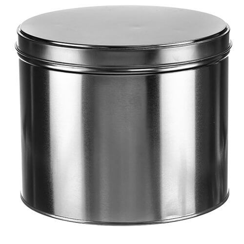 10 LB INDUSTRIAL TIN SLIP COVER CAN WITH LID