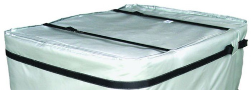 TOP COVER FOR WRAP AROUND HEATER FOR PLASTIC IBC TOTE TANK