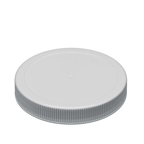 WHITE POLYPROPYLENE SCREW CAPS - 89 MM