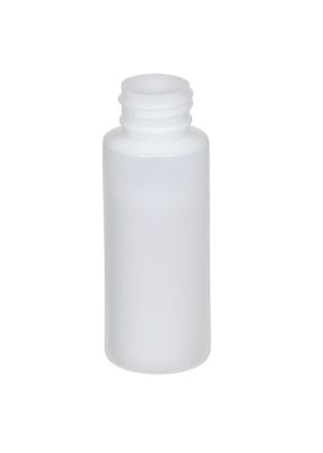 2 OZ NATURAL CYLINDER ROUND PLASTIC BOTTLE