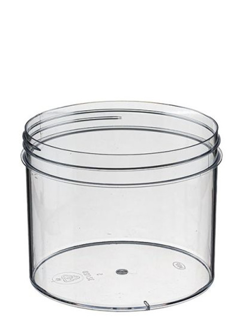 32 OZ WIDE MOUTH POLYSTYRENE JAR