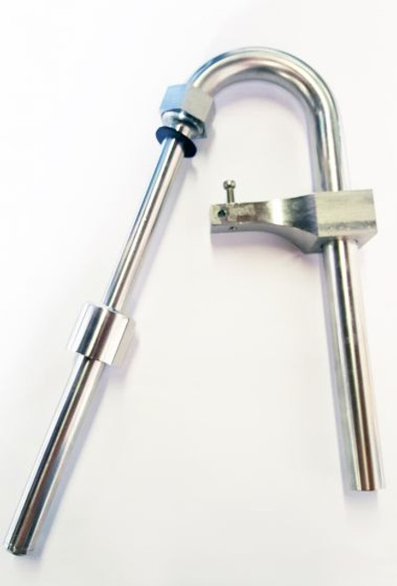 PINT SPOUT ASSEMBLY FOR AUTOMATIC DRUM SIPHON FILLER