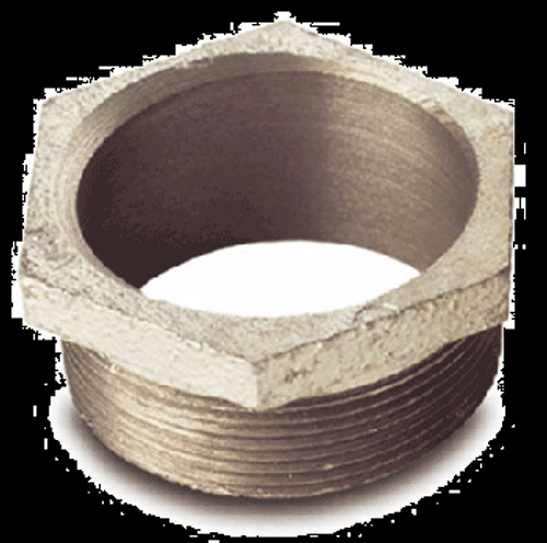 2 Inch NPS Galvanized Steel Bung Adapter