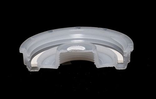 White Industrial Vented Plastic Screw Cap - 70mm White Industrial Vented Plastic Screw Cap - 70mm