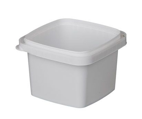 IPL Series 16 oz. Square Plastic Container