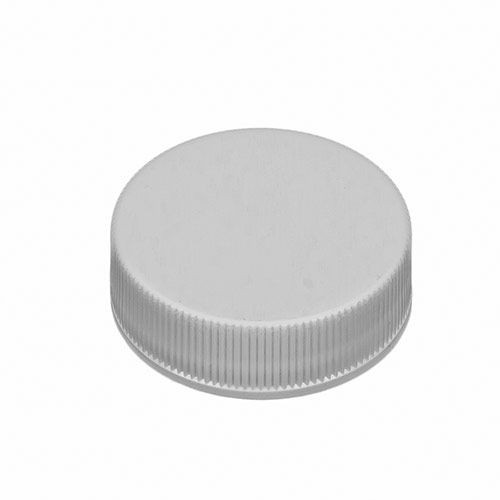 White Polypropylene Screw Caps - 33 mm