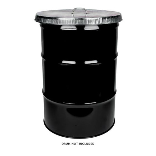 55 Gallon Steel Drum Cover, Open Head, Handle, Heavy Duty Cover 55 Gallon Steel Drum Cover, Open Head, Handle, Heavy Duty Cover