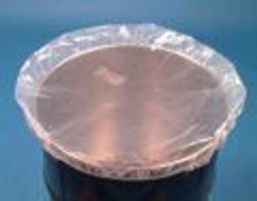 SHOWER CAP DRUM COVER FITS 55 GALLON DRUM - 8 MIL