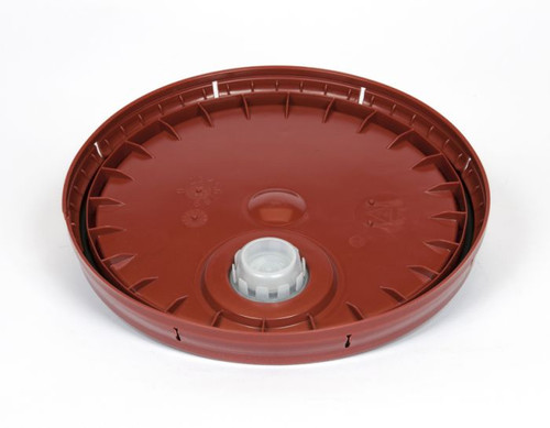 PLASTIC PAIL LID, RIEKE ® FLEXSPOUT ®, TEAR TAB - MOBILE RED