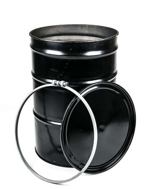 55 Gallon Open Head Steel Drum Un Rated Bolt Ring Rust Inhibitor 