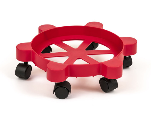 PAIL DOLLY FOR 5 AND 6 GALLON ROUND PAILS - RED