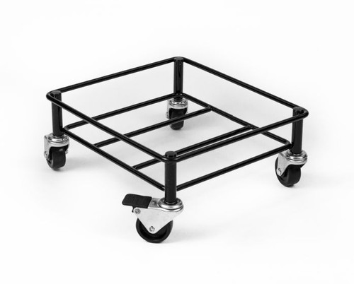 SQUARE STEEL PAIL DOLLY FOR 5 GALLON RECTANGULAR PAILS
