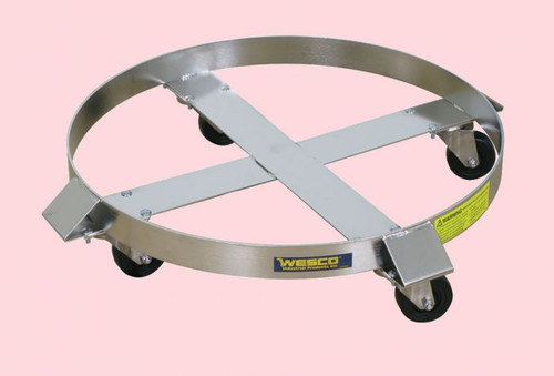30 GALLON ZINC PLATED DRUM DOLLY