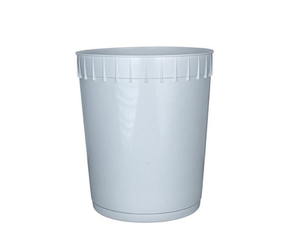 3 GALLON ICE CREAM PAIL WHITE