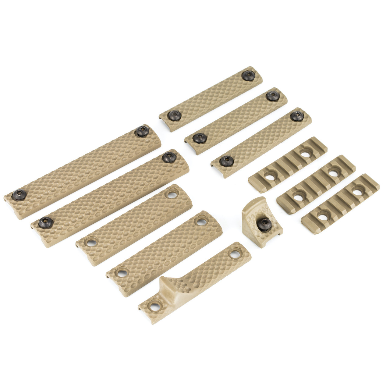 Knights Armament Company, URX 3/3.1 12 Piece Rail Panel Kit, 1 1-Hole ...