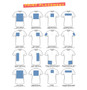 Design Your Own Unisex T-Shirt  print locations