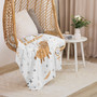 Cute Large Zodiac Print Summer Throw Blanket - Aquarius to Capricorn