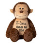 Kids Personalised Cuddle Me Tight Monkey Plush Soft Toy