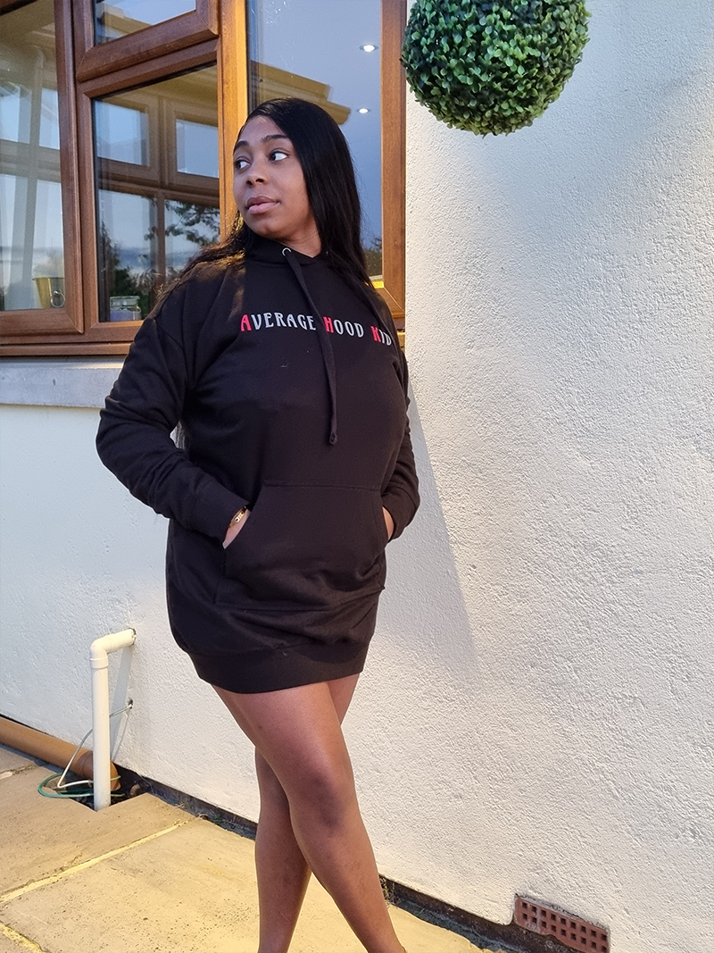 Average hood kid blue unisex tracksuit