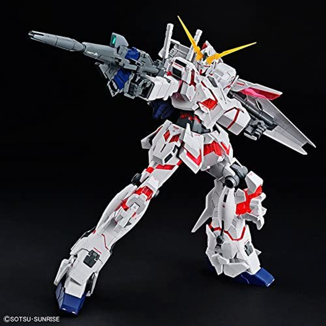 BANDAI Mega size model Mobile Suit Gundam UC Unicorn (Destroy Mode) 1/48 scale color-coded plastic model