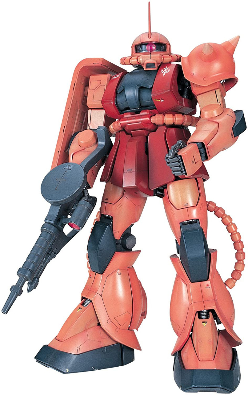BANDAI SPIRITS Gunpla PG 1/60 MS-06S Char Aznable Exclusive Zaku II (Mobile Suit Gundam) plastic model 