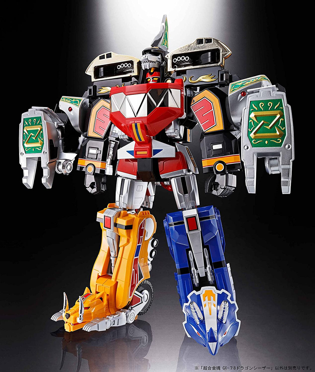 BANDAI SPIRITS Soul of Chogokin Dinosaur Sentai Zyuranger GX-78 Dragon  Caesar