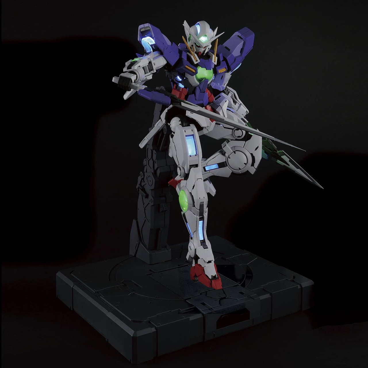 BANDAI PG Mobile Suit Gundam 00 Gundam Exia (LIGHTING MODEL) 1/60 scale color-coded plastic model