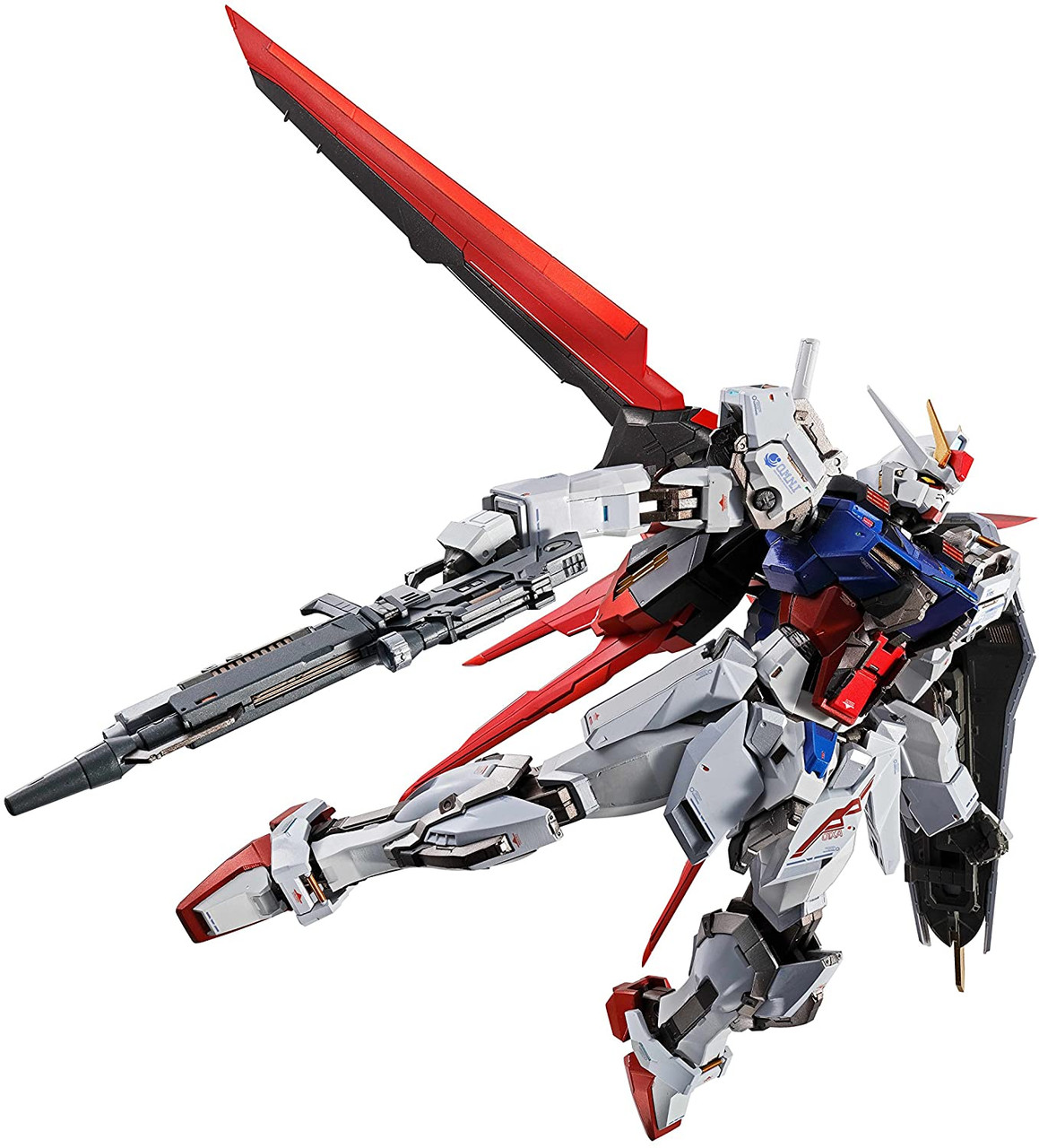 BANDAI METAL BUILD Mobile Suit Gundam SEED Aile Strike Gundam Approx. 180mm  Die-cast & ABS & PVC Painted movable figure